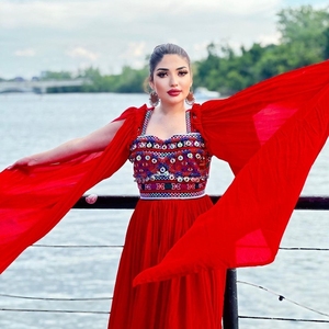 Robe de fête et de mariage afghan en velours afghan fait à la main traditionnel brodé pour femmes robe tribale taille personnalisée robes pour femmes à vendre 109 - Product Image 3