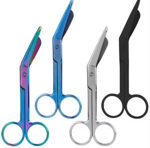 Tijeras para Vendajes de Acero Inoxidable Quirúrgico, Diseño Impreso, Venta al por Mayor de Fábrica - Product Image 1