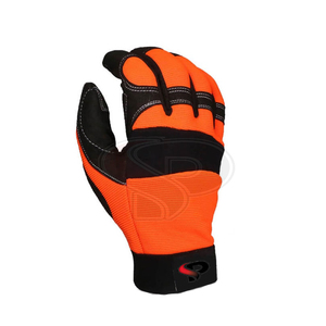 Guantes de Cuero para Mecánico, Transpirables, Ignífugos, de Alta Visibilidad, con Correa para la Cintura, Unisex, Guantes de Seguridad Industrial para Adultos - Product Image 2