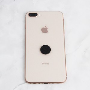 Chip protector de shungita de forma redonda para pegatina móvil, amor curativo pulido, protección EMF definitiva, mascota negra de radiación - Product Image 2