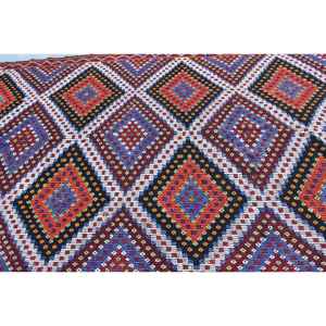 Alfombra tradicional de lana roja y negra de 6x12 pies estilo Tabriz turco área grande patrón abstracto respaldo de látex 10mm para habitación de pasillo - Product Image 5