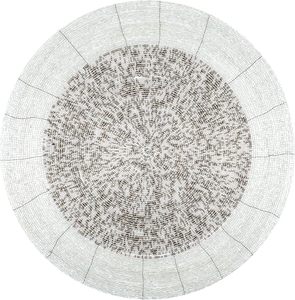 Napperon perlé en verre de style classique fait à la main beau complément pour améliorer votre décor de table de dîner pour les mariages et les fêtes - Product Image 1