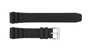 JD423 Unisex 20mm Black Silicone Soft Sport Band Waterproof Adjustable Breathable Lightweight Durable Stainless Steel Custom - Product Image 5