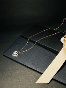 Colgante de diamante natural de oro rosa de 14K de lujo al por mayor proveedor en línea SI3 I1 claridad H I corte brillante redondo certificado GGL - Product Image 2