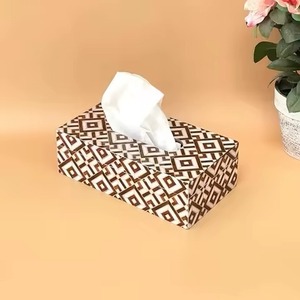 Handmade Square Luxury Rattan Tissue Box Material for Home Kitchen Restaurant High Quality - Product Image 5