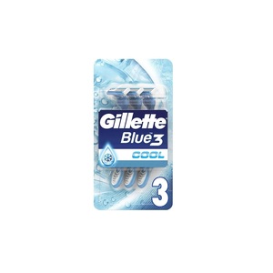 GILLETTE Azul 3 maquinillas de afeitar desechables Cool 6 piezas - Product Image 4