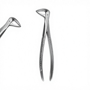 Forceps d'extraction Fig. 74N pour racines inférieures, forceps chirurgical pour extraction dentaire, modèle anglais, instruments chirurgicaux dentaires, Pakistan - Product Image 1
