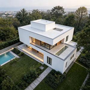 <span class=keywords><strong>Casa</strong></span> dei Sogni in Stile Minimalista, Villa Modulare Bianca con Struttura in Acciaio, Personalizzazione Privata Accettata, Costruzione Rapida - Product Image 2