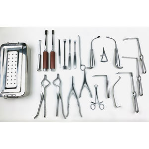 Ensemble d'instruments de chirurgie maxillo-faciale - Outils orthopédiques de qualité supérieure - Conçus pour les interventions chirurgicales orthopédiques de la mâchoire et du visage - Product Image 1