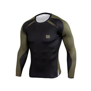 Débardeurs d'entraînement légers de style décontracté pour hommes costume de compression professionnel sur mesure tissu respirant haut personnalisé - Product Image 2