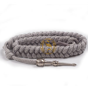 Fil de lingot recyclé/métallique/fil de soie Aiguillettes cordons de robe longes cordon d'épaule plissé pour uniformes de cérémonie - Product Image 5