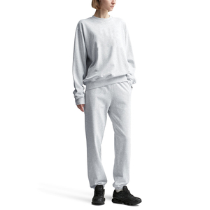 Jersey de gran tamaño personalizado para mujer, sudadera de manga larga de alta calidad, logotipo personalizado, estampado de cristal frontal, Polar, informal para invierno - Product Image 4