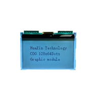 80*67mm St7565r Ic Fstn módulo LCD de segmento con retroiluminación azul montaje Pcba