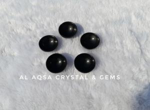 Bol en tourmaline noire de 2 pouces en cristal semi-précieux artisanat pour Reiki accessoires de vaisselle de cuisine minéraux pierres précieuses - Product Image 3