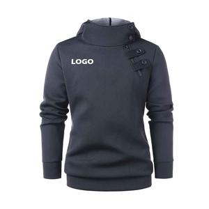Nouveau Hoodie Homme Hiver 2026 Luxe Décontracté en Polyester/Coton Imprimé Personnalisé avec Poche, Écologique, Respirant et Anti-Plis - Product Image 1