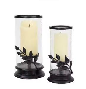 เชิงเทียนโลหะสำหรับตกแต่งร่วมสมัยเชิงเทียนแก้วสำหรับตกแต่งบนโต๊ะ - Product Image 1