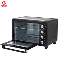 Four à air électrique en acier inoxydable de grande capacité 48L, nouvelle conception, 1800 watts, multifonctionnel, grille-pain, four à pizza, cuisson