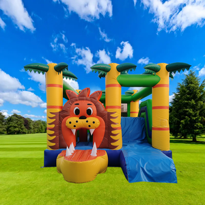 พองโกหกสิงโตกษัตริย์กระโดดปราสาทเด้งบ้าน - Product Image 2