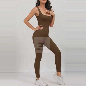 จั๊มสูทไร้รอยต่อสำหรับผู้หญิงชุดเล่นฟิตเนสโยคะตามสั่ง - Product Image 2