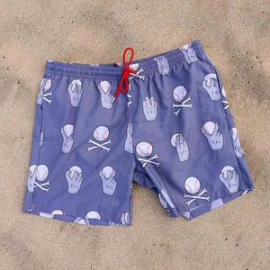 Premium Design 100% Polyester Baseball Shorts Sport Athletic Team Training No Liner Sublimated Quick Dry Breathable Drawstring - Product Image 5