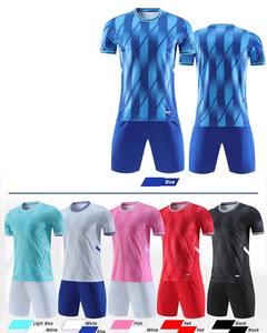 Nouveau design, ensemble de maillots de football rouge et blanc pour enfants, jeunes, kits de maillots de football avec LOGO personnalisé - Product Image 1