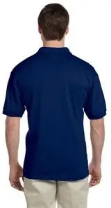 เสื้อโปโลผู้ชาย ผ้าฝ้าย แขนสั้น เสื้อลำลอง คลาสสิก เหมาะสำหรับเดินป่า ตกปลา - Product Image 4