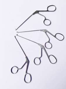 Pinces à oreilles d'alligator en acier inoxydable, ensemble d'instruments chirurgicaux ORL, alimentation manuelle, application en cliniques et hôpitaux, sécurité MOL - Product Image 3