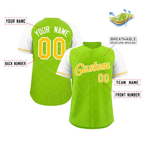 Maillot de baseball personnalisé de haute qualité 100% polyester, respirant, antibactérien, vêtements de sport, impression par sublimation, taille plus - Product Image 4