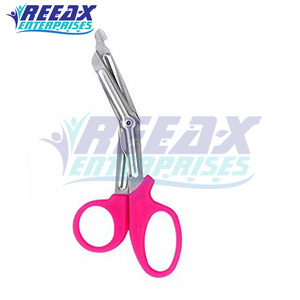 2024 nouveauté bonne qualité poignée rose ciseaux de traumatisme EMT par REEAX ENTERPRISES Instruments chirurgicaux à prix raisonnable - Product Image 4
