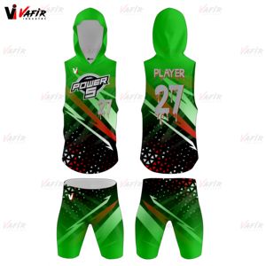 Uniforme de Fútbol 7v7 Personalizado, Transpirable, Antibacteriano, Anti-UV, de Secado Rápido, 100% Poliéster, Sublimado, Sin Mangas, 220g, Paquete en Blanco - Product Image 3