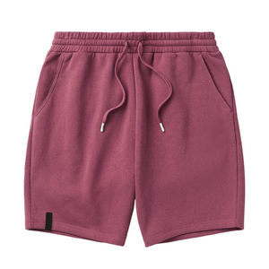 2025 nouveauté qualité supérieure hommes Shorts décontracté Shorts 100% coton polaire Joggers haute rue Style Bermuda motif solide - Product Image 5