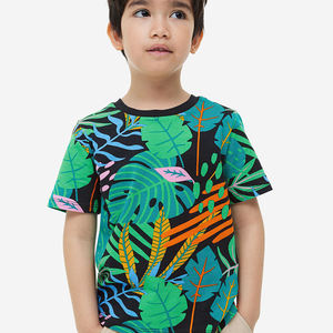 Camisetas profesionales personalizadas para niños, camisetas casuales de talla grande de alta calidad para niños, servicio OEM - Product Image 1