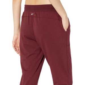 Joggers de sport pour femmes décoration peinte à la mode pantalons de survêtement de yoga plats cordon de course survêtement bas personnalisé OEM - Product Image 5