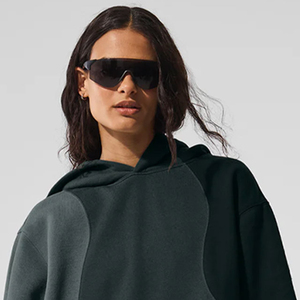 Sweat à capuche bicolore joliment fini en coton oragnic avec bas quantité minimale de commande personnaliser le sweat à capuche étiquetage privé du Pakistan bicolore - Product Image 5