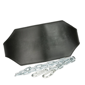 Puissance haltérophilie Dip ceinture haute qualité EVA cuir de vachette acier dos soutien Logo Fitness - Product Image 4