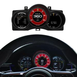 Krando 12,3 "Grupo de instrumentos digitales para Porsche Macan 2014 - <span class=keywords><strong>2018</strong></span> Virtual Cockpit LCD Velocímetro Tablero Sistema Linux - Product Image 2