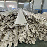 Dewoo Vietnam personalizado moderno PVC puerta arquitrabe impermeable WPC Interior hoteles 56M embalaje de alta calidad 60x45 60x30mm - Product Image 6