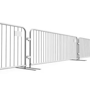 Barrières de sécurité temporaires en métal amovibles pour la route, barrières de concert, barrières de contrôle des foules, vente en gros - Product Image 4