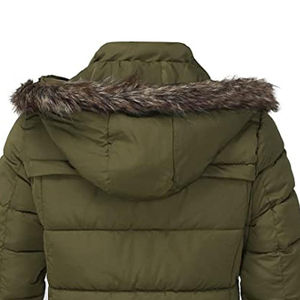 Chaqueta de Invierno Acolchada con Capucha para Hombre, Colores Sólidos, Logotipo Personalizado, Alta Calidad, Cálida, Talla Grande, Ecológica y Transpirable - Product Image 6