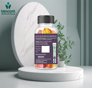 Gummies de Vitamine C Premium Avancées OEM/ODM – Soutien Immunitaire Naturel Saveur Orange – Sans OGM – Complément Immunitaire Quotidien pour Adultes - Product Image 3