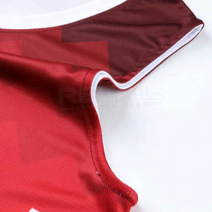 Offre Spéciale d'uniformes de basket-ball de haute qualité Logo personnalisé Design Respirant Plus Size 100% Polyester Made Pakistan Wholesale - Product Image 5