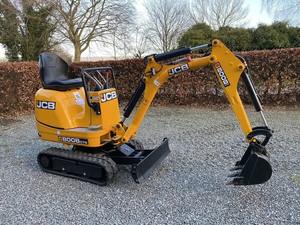 Mini-excavatrice JCB 25Z-1 de qualité supérieure, 6 tonnes, sur roues ou chenilles, 90 % neuve, bon état, excavatrice 60C d'occasion à vendre - Product Image 2