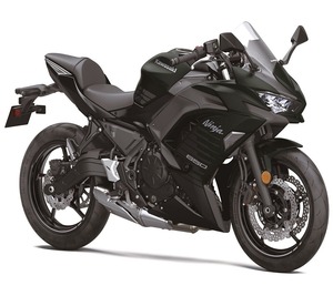Motocyclettes neuves de haute qualité Kawasaki Ninjas 650 ABS noires 2025 à vendre - Product Image 1