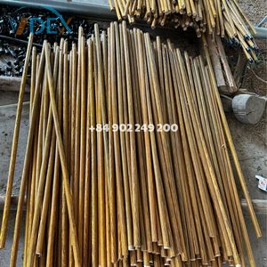 Revestimiento de color PVC café palo de escoba de madera lateral de menos de 1 USD artículo más vendido en Egipto, Arabia Saudita - Product Image 4