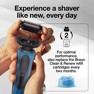 Bra de nueva generación, Afeitadora eléctrica Serie 5, cabezal de repuesto ORIGINAL, coloca fácilmente tu nuevo cabezal de afeitadora, 53B - Product Image 4