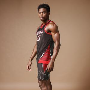 Último Diseño Personalizado de Uniformes de Baloncesto para Adultos, Conjuntos Transpirables de Tallas Grandes, Ropa de Baloncesto Sublimada - Product Image 2