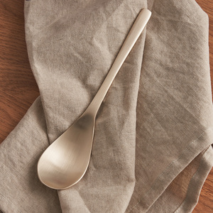 Cuchara de Udon Coreana Premium NOBBAN, Cuchara para Cereal Yugi, Cucharón Grande para Sopa, Mango Largo, Resistente al Calor, Ecológica, para Comidas Finas - Product Image 4