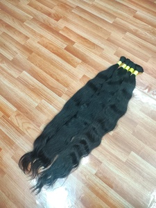 Indian Raw Virgin human <b>hair</b> bundles - Product Image 4