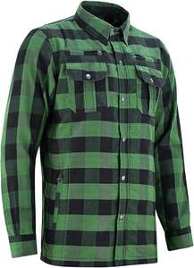 Moto pour chemise en flanelle respirante, coupe-vent d'hiver, conçue pour la conduite en ville, protection, look décontracté élégant, attrait moderne - Product Image 2