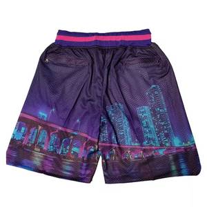 กางเกงขาสั้นตาข่ายผู้ชายคุณภาพสูงสุด 100% สีตามสั่ง ระบายอากาศได้ดี แฟชั่นใหม่ ขนาดผู้ใหญ่ - Product Image 2